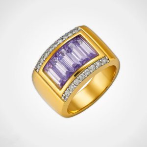 Anillo Imperial Amatista – Edición Brilliance Royale